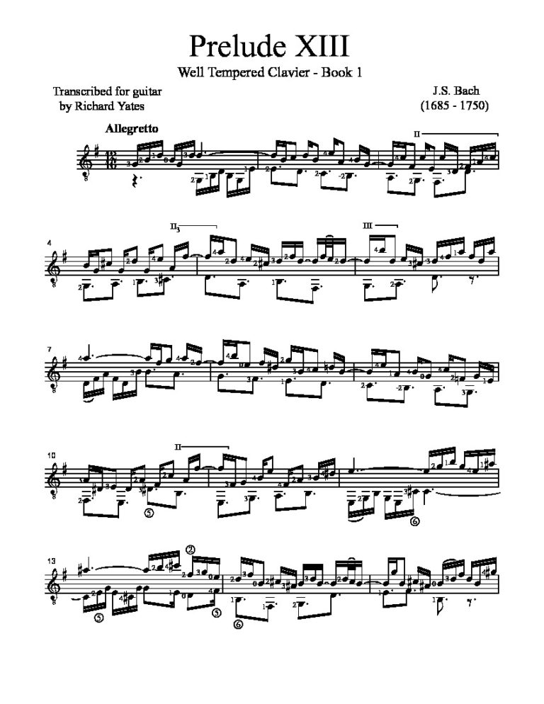 bach well tempered clavier book 1 prelude in e flat minor